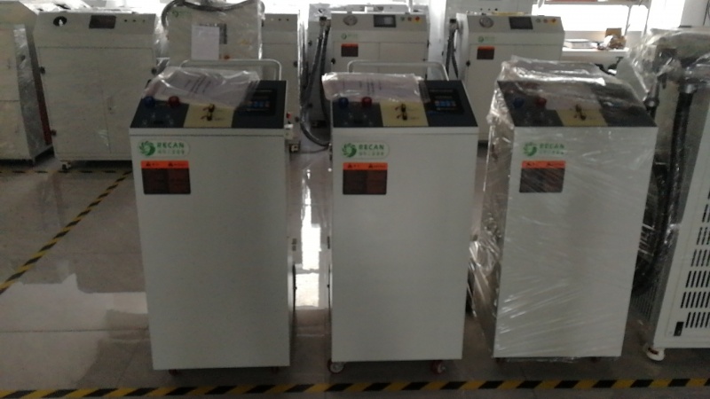 回收抽空加注一體機，成功配套到機車檢修的埃及項目